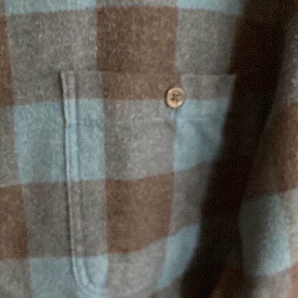 Men’s blue flannel - Picture 3 of 3